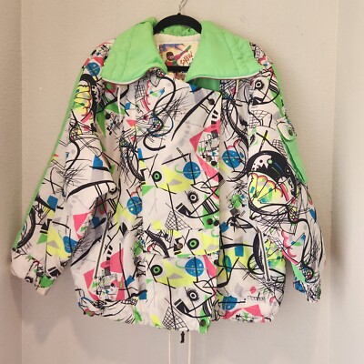 Vintage Rodeo C&A 80's 90's Mens Ski Jacket Size L