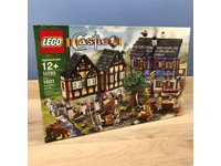 lego castle medieval market village