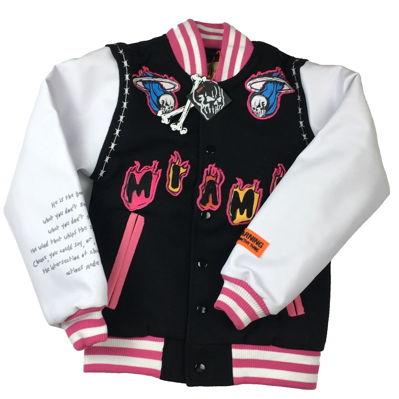ミュージシャン THE RAMPAGE REBOOT Varsity jacket  Black Amazon.co.jp: THE RAMPAGE REBOOT ジャケット スタジャン