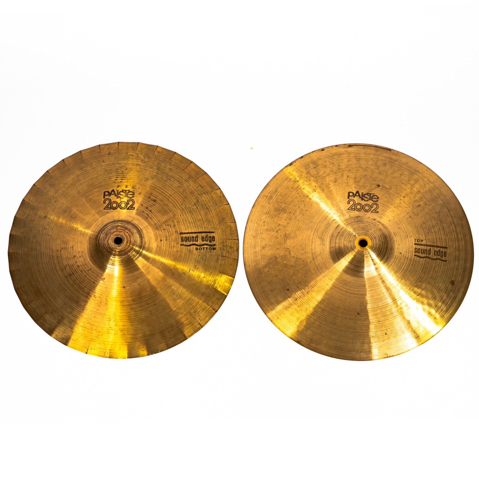 パイステ2002/サウンドエッヂ15 ペア Paiste 2002 Sound Edge Hi Hat