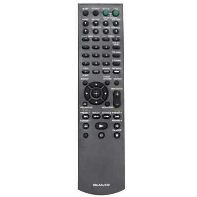 RM-AAU130 Replace Remote Control Fit for Sony Stereo Receiver STR-DH130 STRDH130