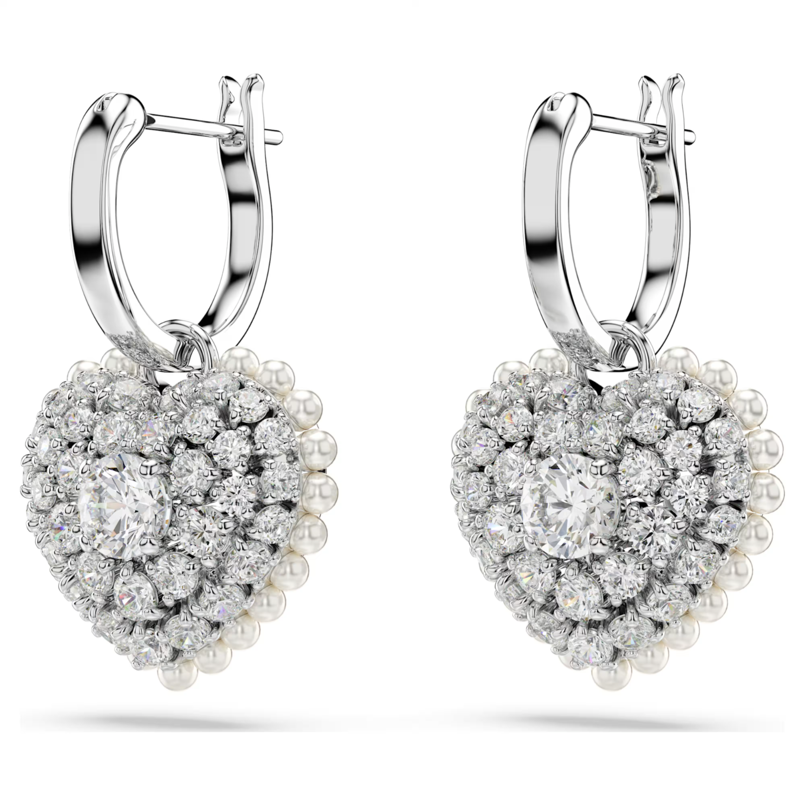 ★SWAROVSKI★Idyllia Lilia Drop Earrings ロング ピアス Idyllia Lilia drop earrings, Butterfly, Long, White, Rhodium