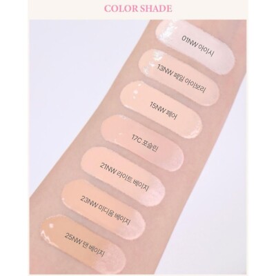 GIVERNY X Dustmoth Dewy Glassy Foundation 30ml 7colors SPF38 PA++K-Beauty
