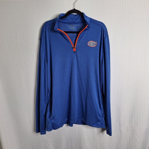 Champion Florida Gators Quarter Zip Pullover! Men's 2XL Logo