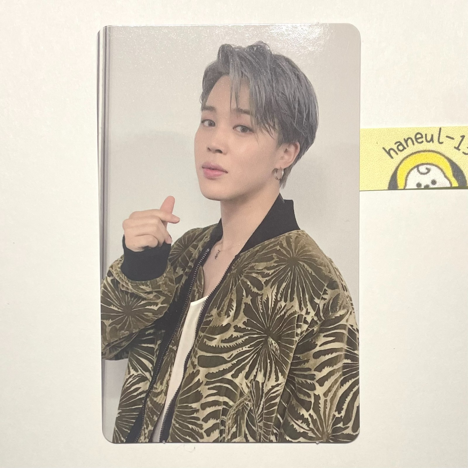 BTS JIMIN MEMORIES OF 2018 Official Photocard With mount Blu-ray