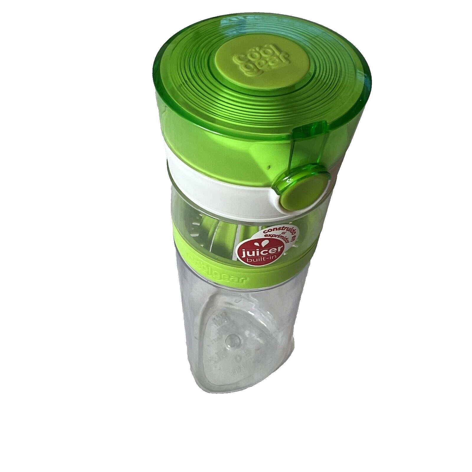 Juicer & Fruit Infuser Water Bottle Tumbler 20 Oz Lime Green