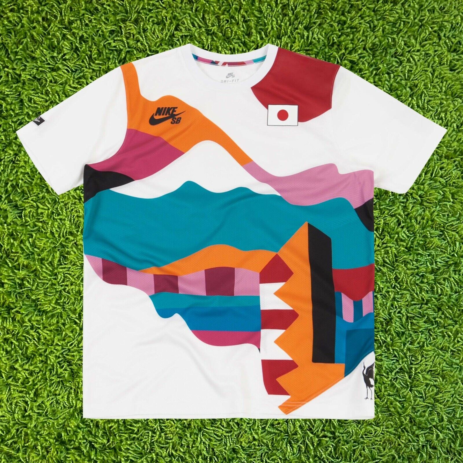 Nike SB x Parra Japan Federation Kit Crew Jersey (2021) Size Nike SB x Parra Japan Federation Kit Crew Jersey (2021) Size