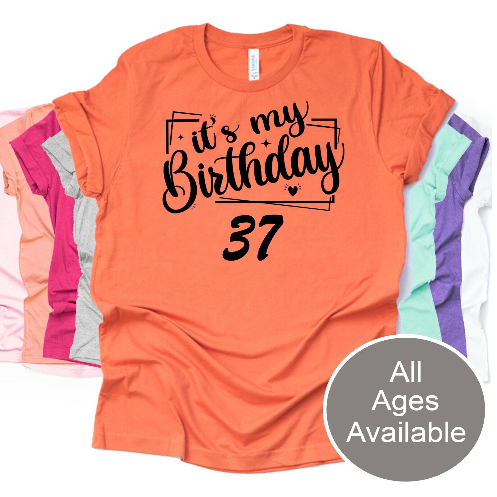 This Is My 37th Birthday Shirt T-Shirt This Is My 37th Birthday Shirt T-Shirt