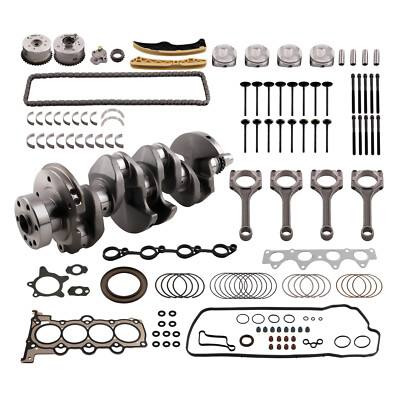 Engine Rebuild Overhaul Kit w/ Crankshaft Piston Timing For HYUNDAI KIA 1.6L