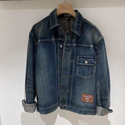 Pre-owned Dior Denim Jacket In All Sizes In Blue