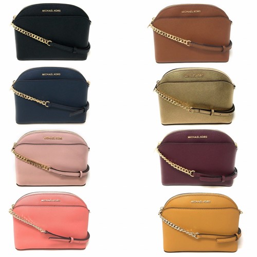 michael michael kors jet set travel saffiano leather smartphone crossbody