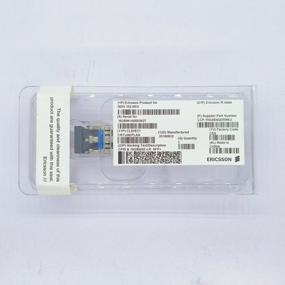 Ericsson RDH 102 65/3 CPRI/10GB-LR -40/+85C Transceiver Module RDH10265/3