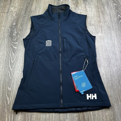 Helly Hansen Navy Blue Windbreaker Boating Vest Women s Size M Medium NEW
