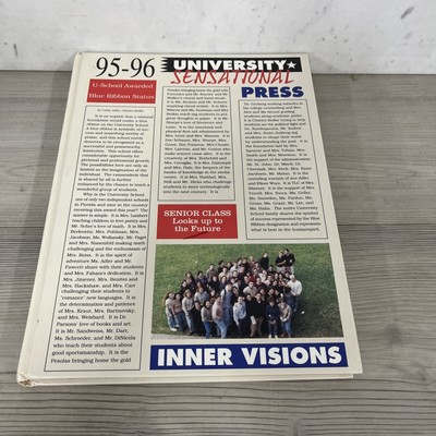 University School Of Nova University Innervision 1996 Yearbook, Fort Lauderdale 