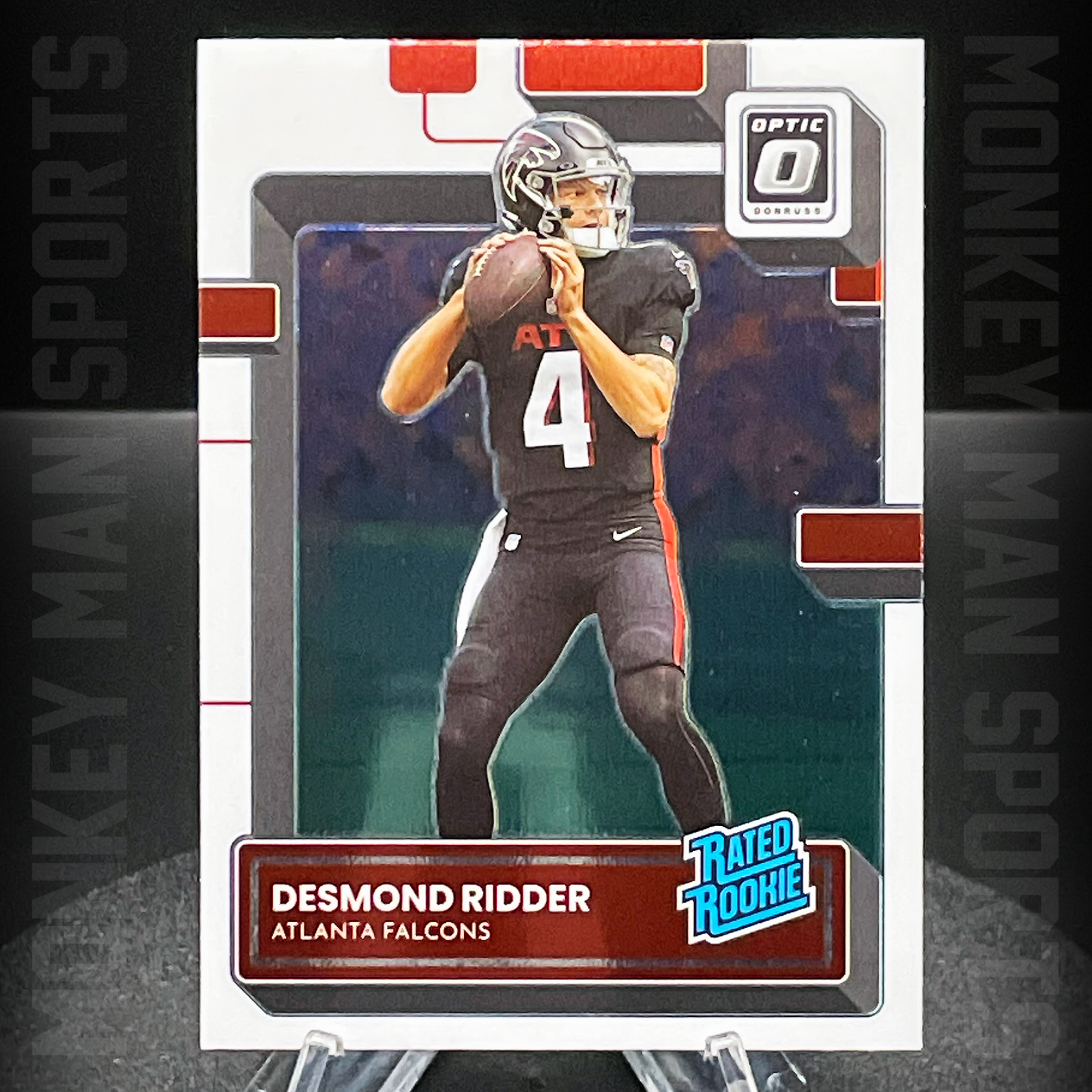 2022 Optic Football - Demond Ridder Rated Rookie RC - #202 MINT
