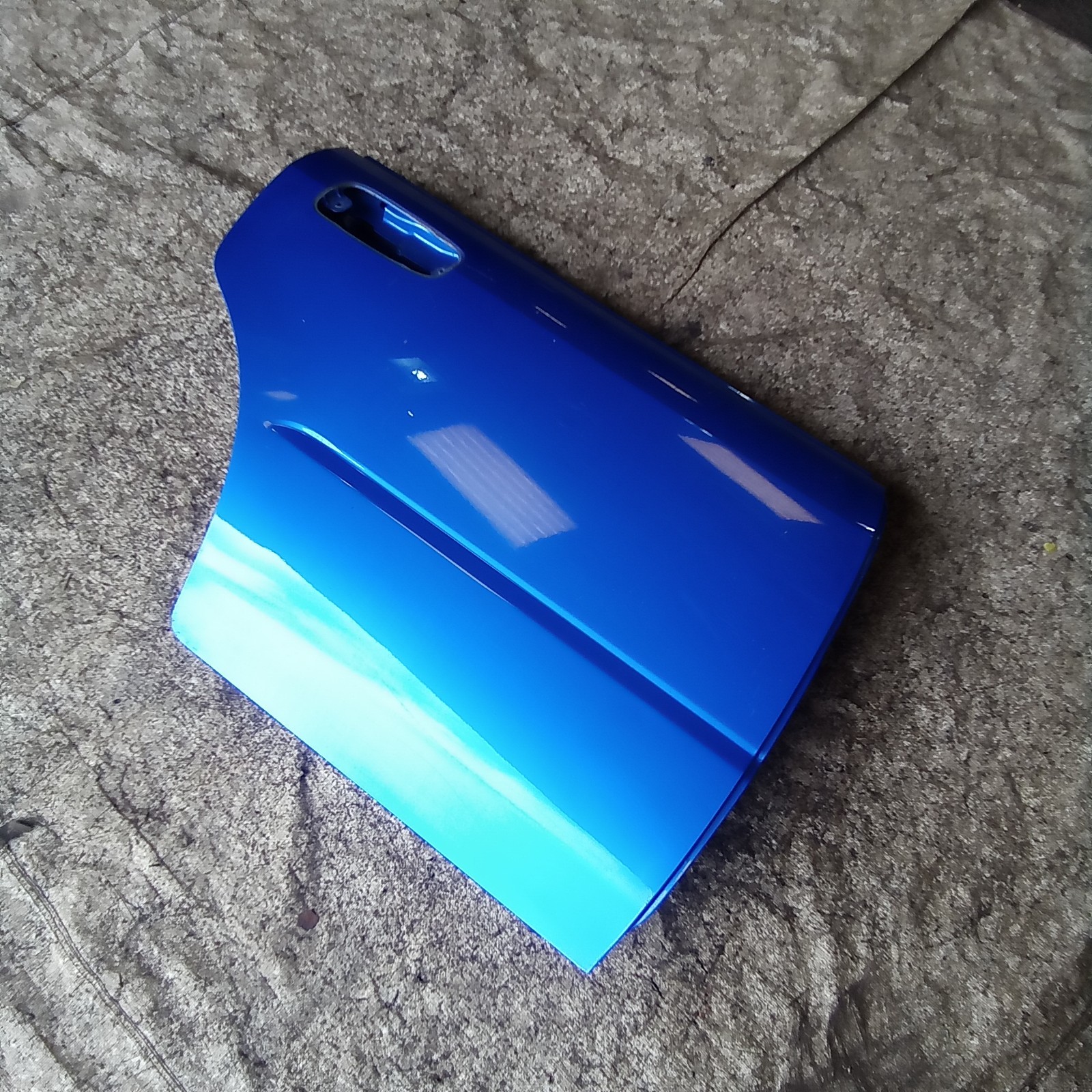 Subaru Impreza Newage 2001-2007 WAGON ONLY Driver/Right/OS Rear Door in 02C Blue