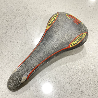 Selle Italia Radius Snake Black Vintage Saddle Seat Road Racing Bike Bicycle