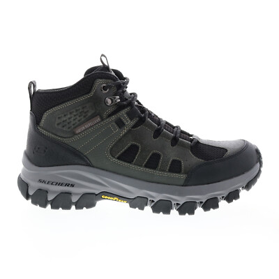 

Мужские серые кожаные походные ботинки Skechers Relaxed Fit Edgemont Voxter 204517, Серый, Skechers Relaxed Fit Edgemont Voxter