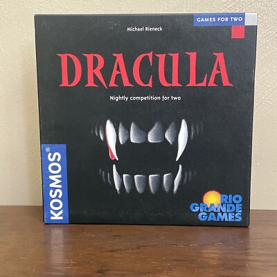 Dracula Board Game Vampire vs Van Helsing Michael Rieneck Kosmos Rio Grande