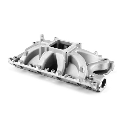 Speedmaster SBF Ford 351W Windsor High Rise Aluminum Intake Manifold SATIN
