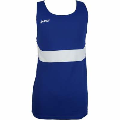 

Майка мужская синяя повседневная спортивная ASICS Break Through Scoop Neck TF2349-4301, Синий, ASICS Break Through Scoop Neck Tank Top