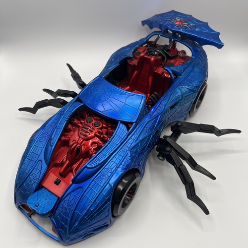 Spider-Man Spider Force Web Car & Action Figure Vintage