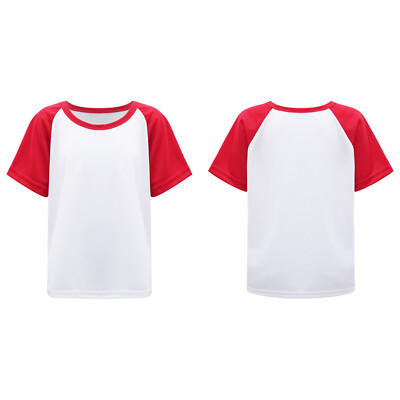 Kids Boys T-shirts Holiday Tops Camping Shirt Tropical Hawaiian Shirts Beach