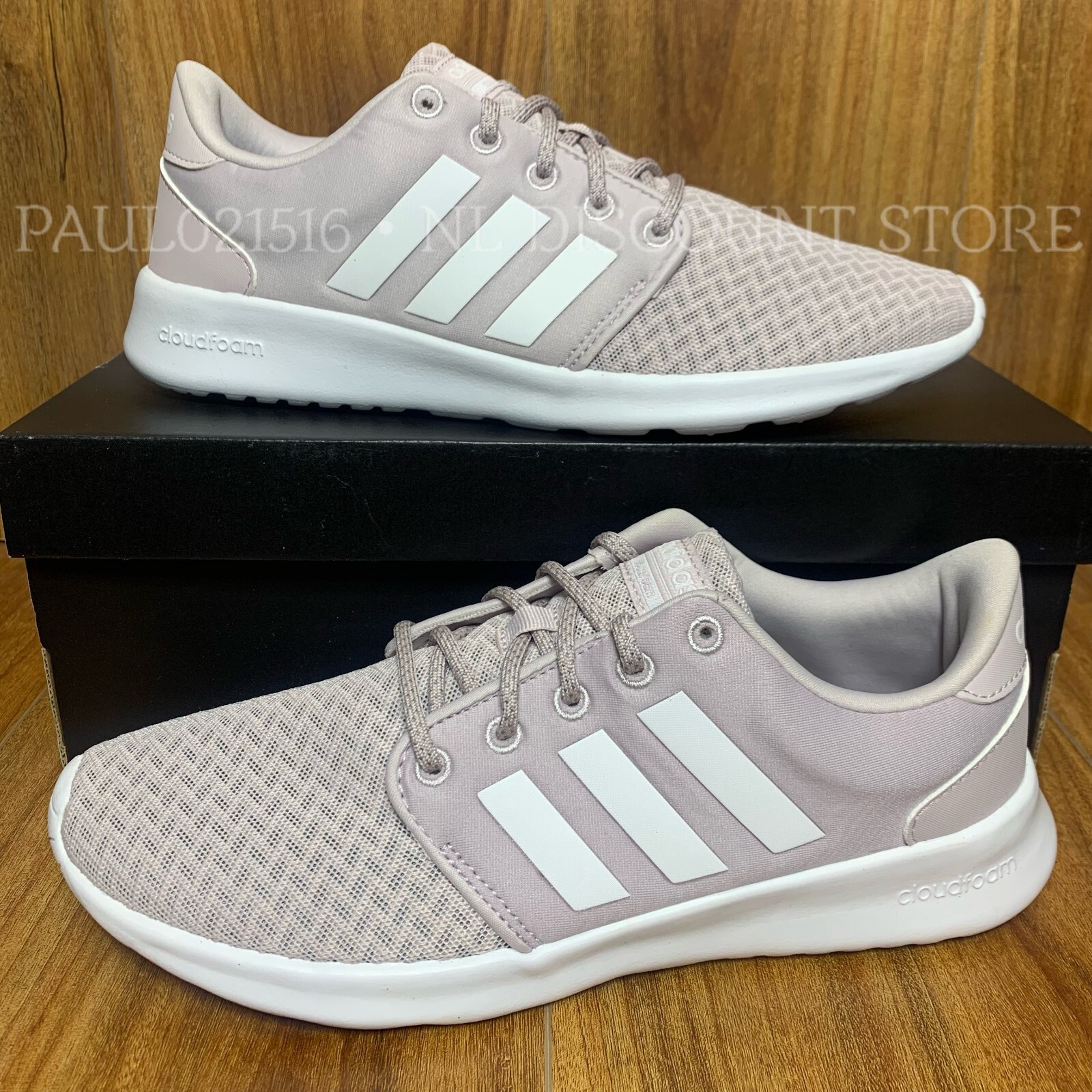 ADIDAS Women's Cloudfoam QT Racer W Running Shoes~ Light
