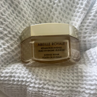 Guerlain Paris Empty Glass Gold Lid Jar Creme 80 Ml