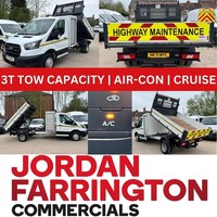 2021 FORD TRANSIT 350 TOOLPOD TIPPER RWD DRW ONE STOP ALLOY BODY**MASSIVE SPEC**
