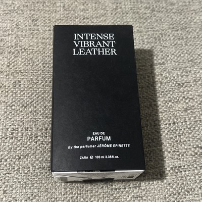 ZARA INTENSE VIBRANT LEATHER 3.38 oz (100 ml) EDP Spray NEW in BOX & SEALED