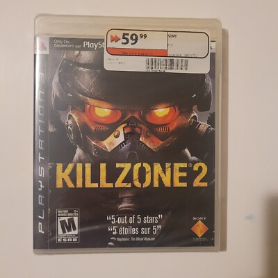 Killzone 2 (Sony PlayStation 3, 2009) New Sealed