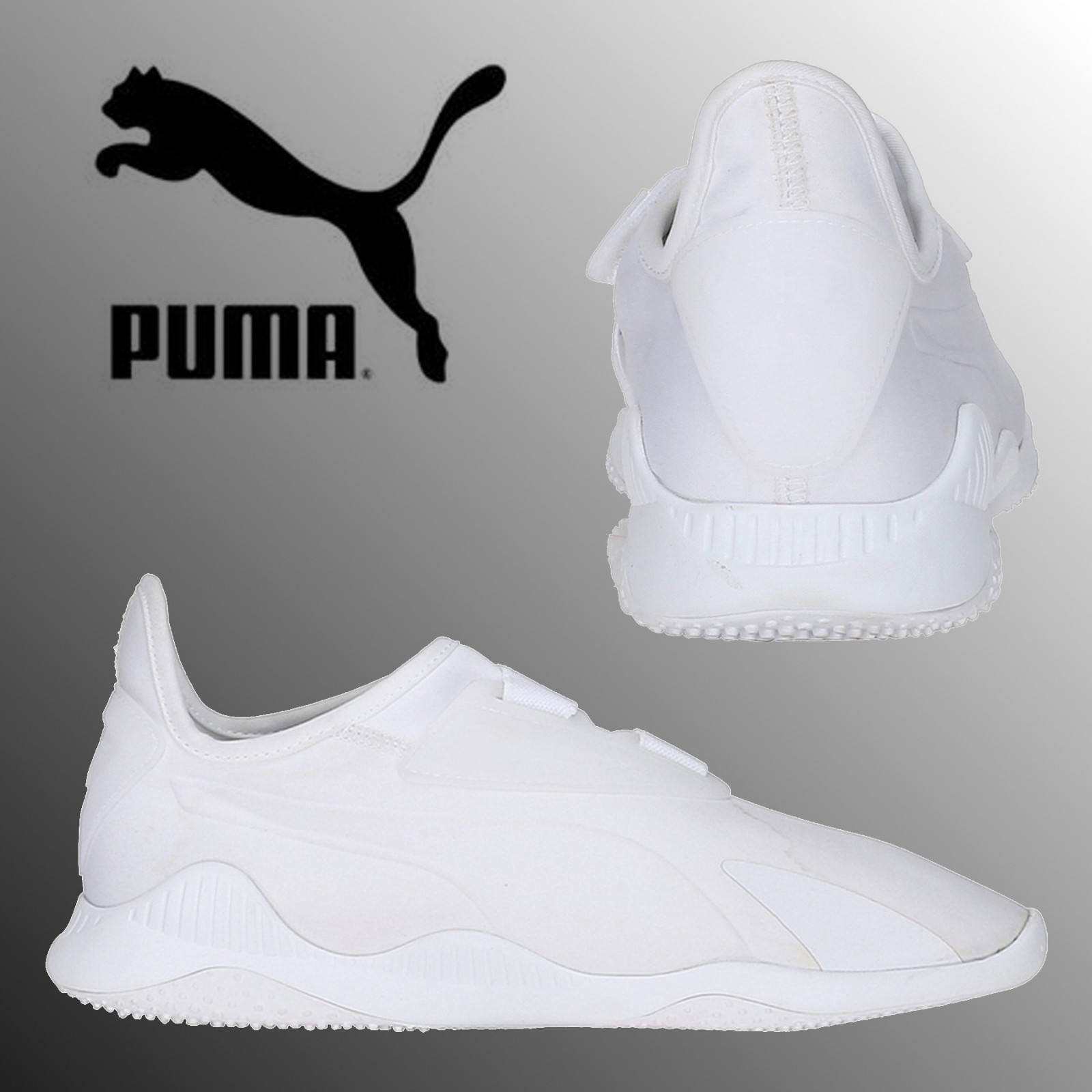 puma triple white