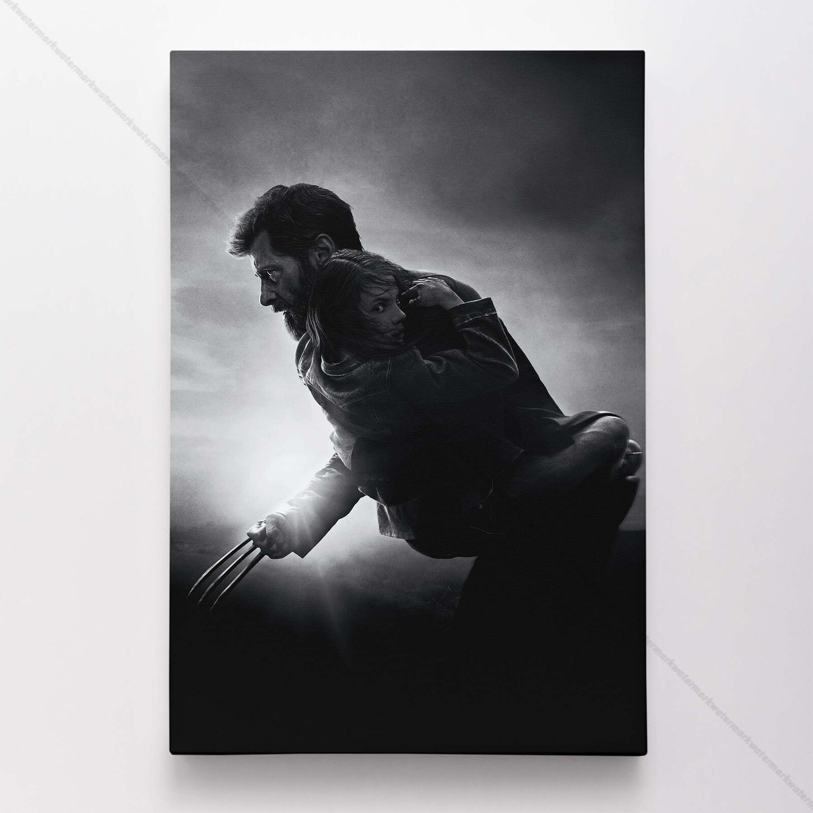Wolverine Poster Canvas Logan Hugh Jackman X-Men Marvel Movie Art Print #6325