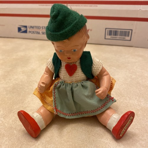 洋書 CELLULOID DOLLS OF THE WORLD Minerva Celluloid Doll in World Costume. For Sale at Ruby Lane