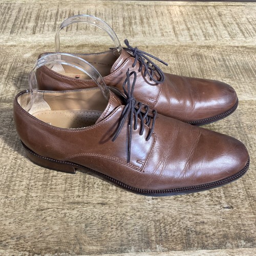 Cole Haan Shoes C23671 Mens Size 10.5 Brown Lace Up Dress