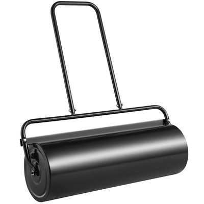 Lawn Roller, 17 Gallon Sand/Water Filled Yard Roller, Steel Sod Roller with Easy