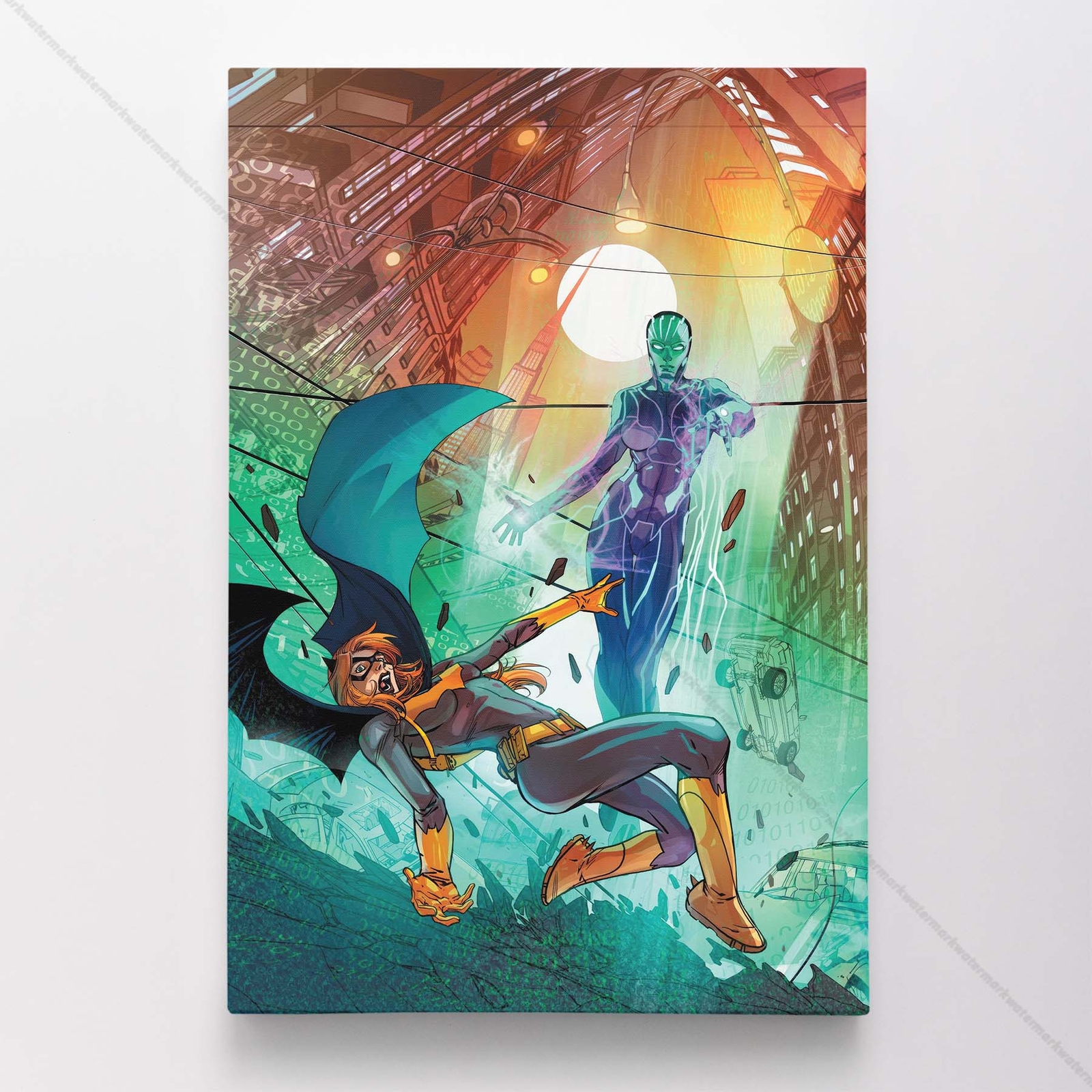 Batgirl Poster Canvas DC Comic Book Cover Art Print #40045