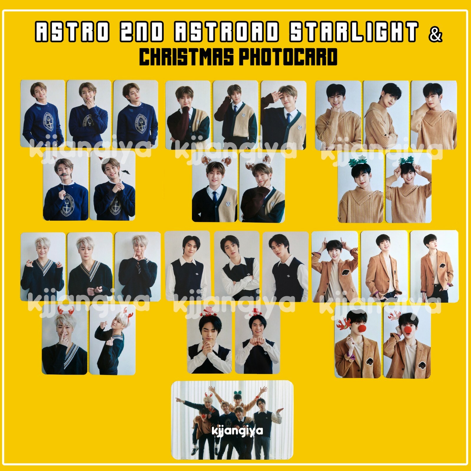 ASTRO 2nd ASTROAD starlight トレカ ASTRO starlight DVD The 2nd Astroad to Seoul sticker