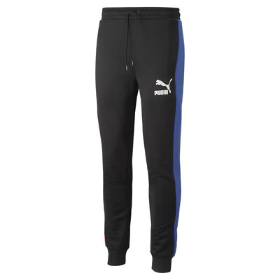 

Мужские спортивные штаны PUMA Iconic T7, Black - black/royal sapphire, Prime/Select