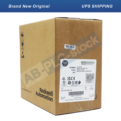 100% NEW Allen-Bradley PowerFlex 527 AC Drive 3 Phase 5 Hp 4 kW