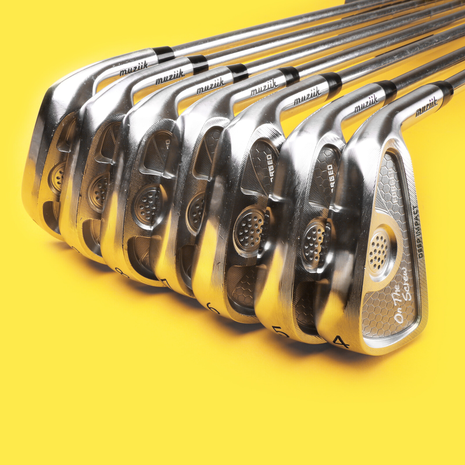 【新品】muziik On The Screw DEEP INPACT 6個 Muziik On The Screw Deep Impact Cavity Iron #5-9.P(6Clubs