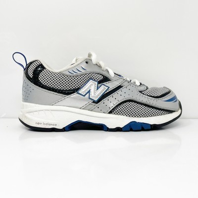 New Balance Boys 515 KX515SBP Серые повседневные кроссовки, размер 11 м