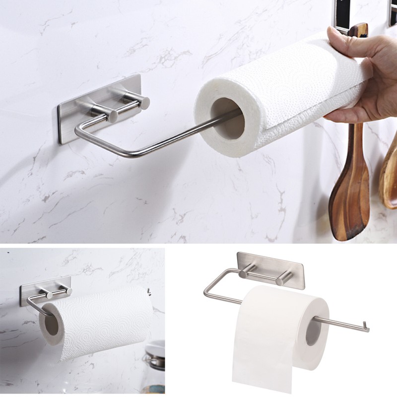Küchenrollenhalter Rollenhalter ohne bohren Papierrollenhalter Wandrollenhalter