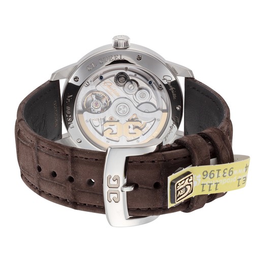 Pre-owned Glashütte Original Glashutte Mens 1-36-03-05-02-02 Senator Excellence Panorama 42mm Automatic Watch