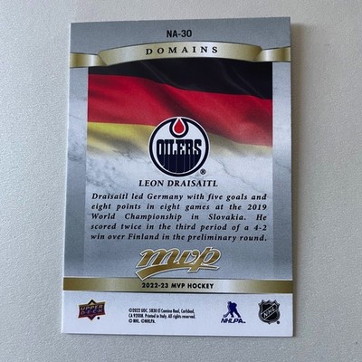 2022 Upper Deck MVP #NA-30 Leon Draisaitl Domains Gold
