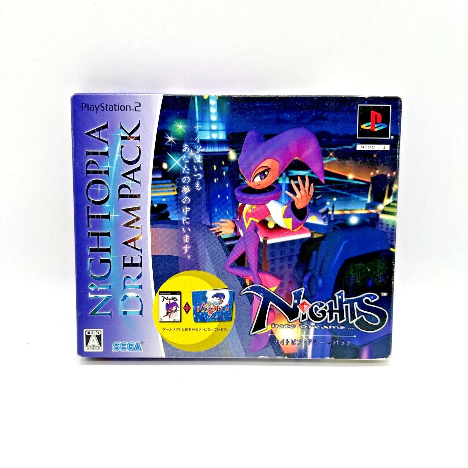 PS2 NiGHTS Nights into Dreams Nightopia Dream Pack