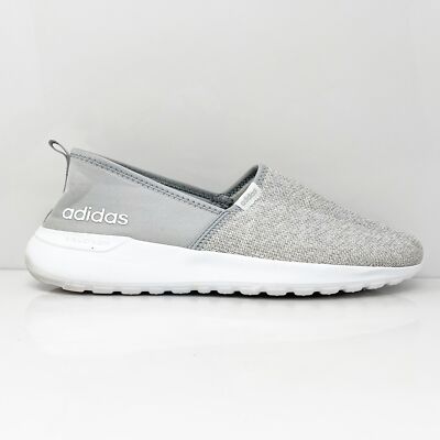 

Adidas Womens Cloudfoam Lite Racer AW4084 Серые повседневные кроссовки, размер 9,5, Серый, Cloudfoam Lite Racer