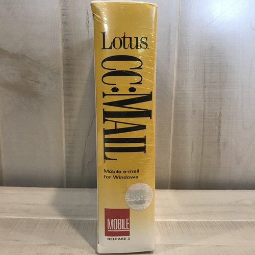 Lotus CC:Mail Version 2.1 Mobile Email for Windows Sealed Old Stock