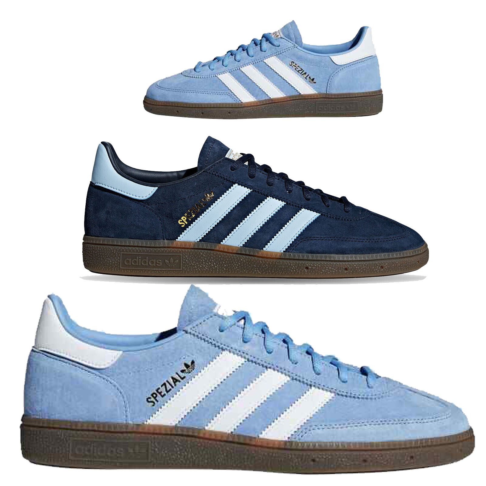Adidas Originals HANDBALL SPEZIAL Men's Genuine Trainer New UK Sizes : 7-  12: купить с доставкой из США, цена 9 617 руб - (125507792746)